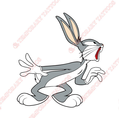 Bugs Bunny Customize Temporary Tattoos Stickers NO.652